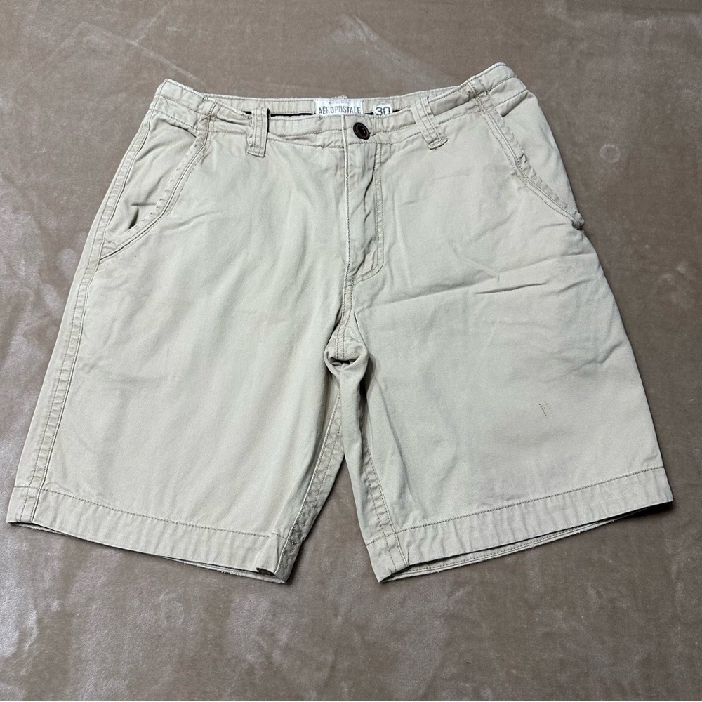 Aeropostale Flat Front Khaki Size 30